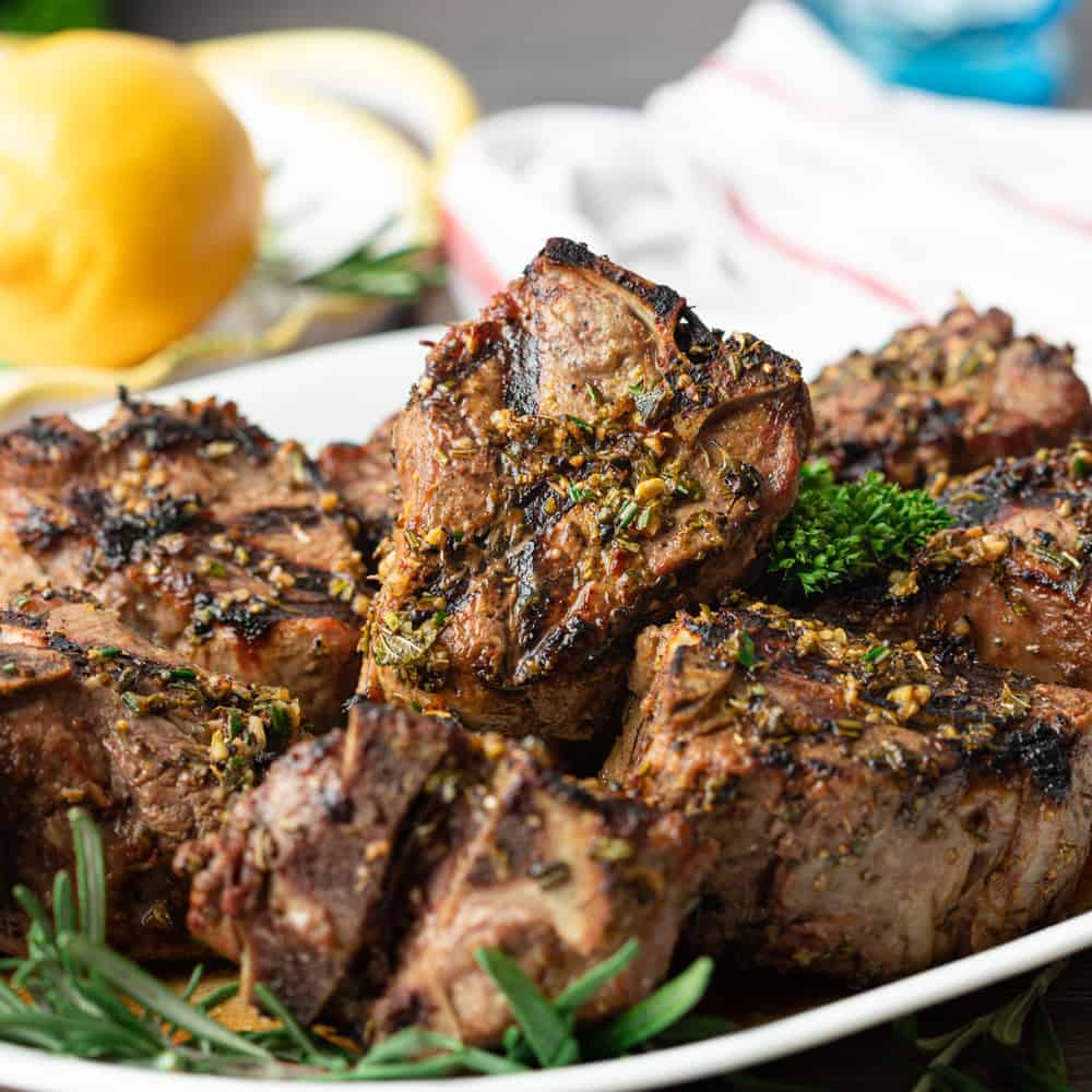 greek bbq lamb