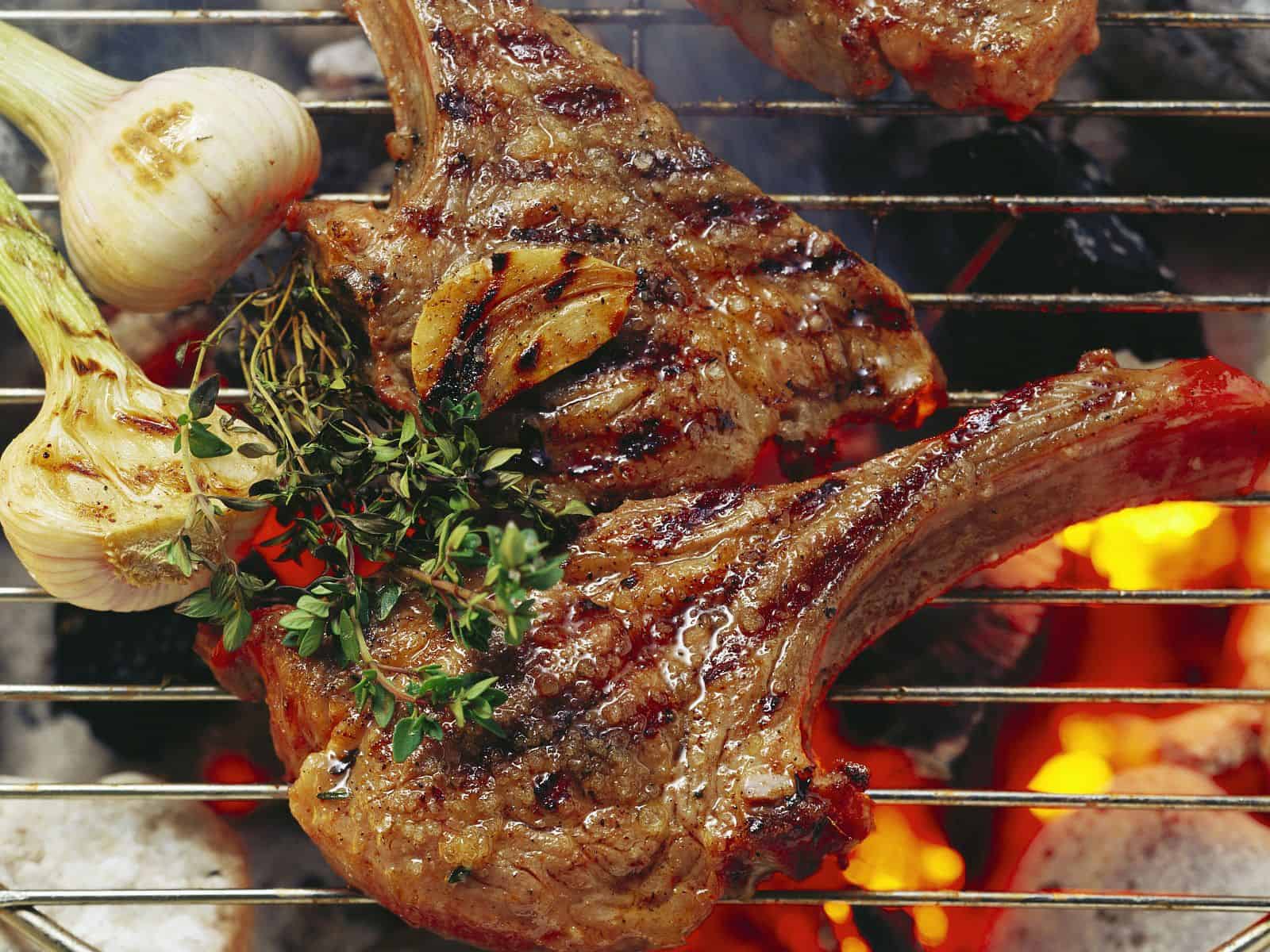 marinated lamb chops